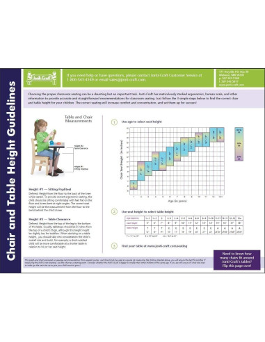 Sillas Apilables Berries Jonti-Craft 8124JC6251 Camel - Paquete de 6