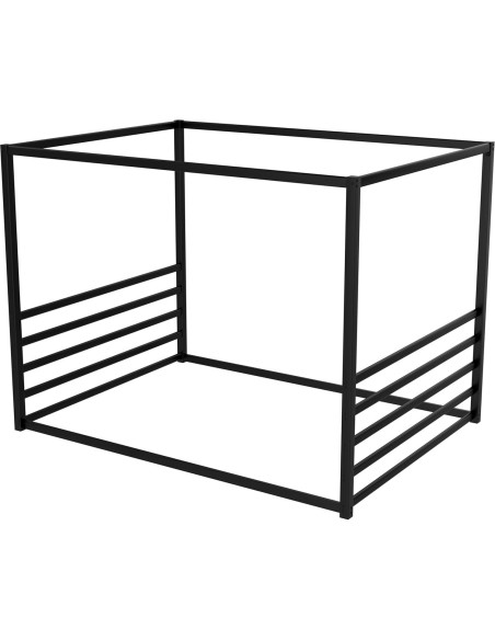 Estructura de Cama Montessori Queen Klwenas Maec Negra