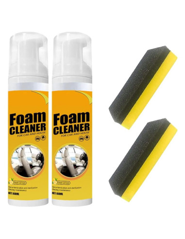 Limpiador de Espuma Multiusos Biaoyun 2 PCS 257g - Coche y Casa