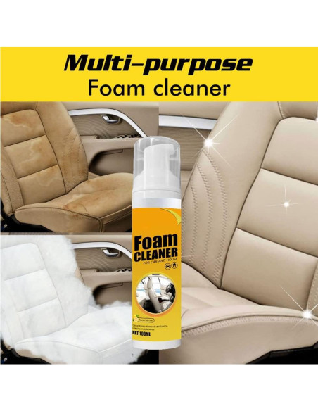 Limpiador de Espuma Multiusos Biaoyun 2 PCS 257g - Coche y Casa
