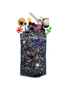 Caja Sensorial Espacial Montessori - Relleno Educativo 4.5 Tazas