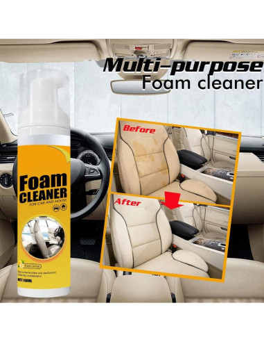 Limpiador de Espuma Multiusos Biaoyun 2 PCS 257g - Coche y Casa