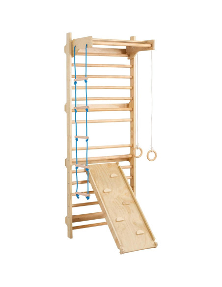 Gimnasio de Pared Sueco VEVOR 5 en 1 Madera 99.79 kg