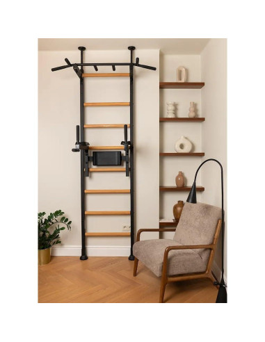 Barra de Dominadas BenchK 522B con Soporte de Espalda