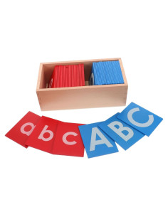 Tablero de Alfabeto Montessori BESPORTBLE de Madera 22x11cm