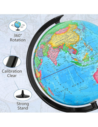 Globo Político Educativo GOCHANGE 33cm para Niños