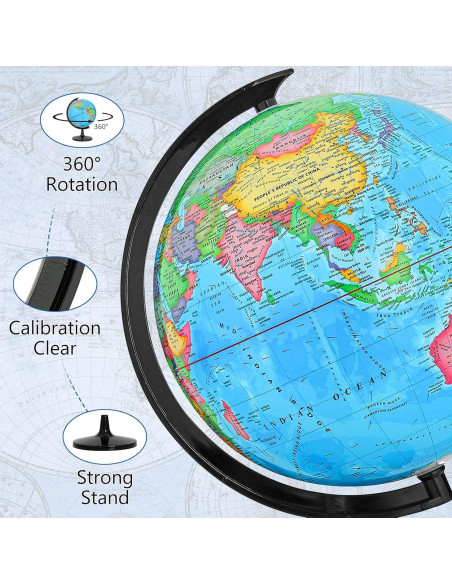 Globo Político Educativo GOCHANGE 33cm para Niños