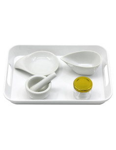 Set Mini Mortero y Maja de Porcelana Montessori - 0.75 kg