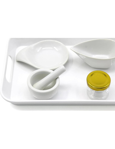 Set Mini Mortero y Maja de Porcelana Montessori - 0.75 kg