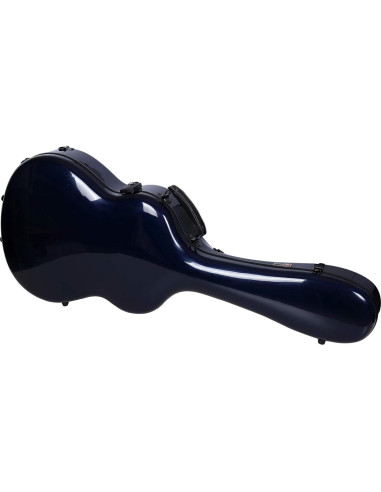 Estuche Dreadnought Crossrock Air Carbon 100% Fibra Carbono Azul