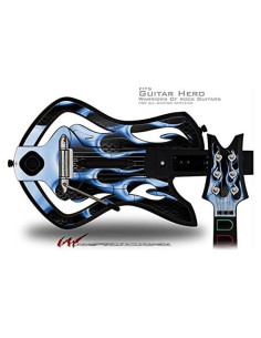 Calcomanía Metálica Azul para Guitarra Guitar Hero