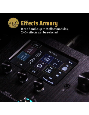 Hotone Ampero MP-100 Simulador de Amplificador y Efectos