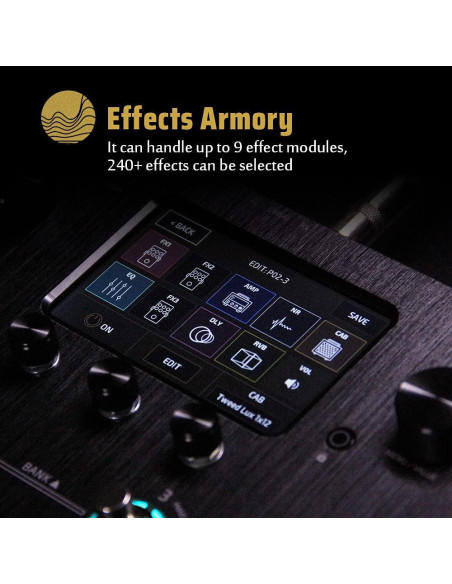 Hotone Ampero MP-100 Simulador de Amplificador y Efectos