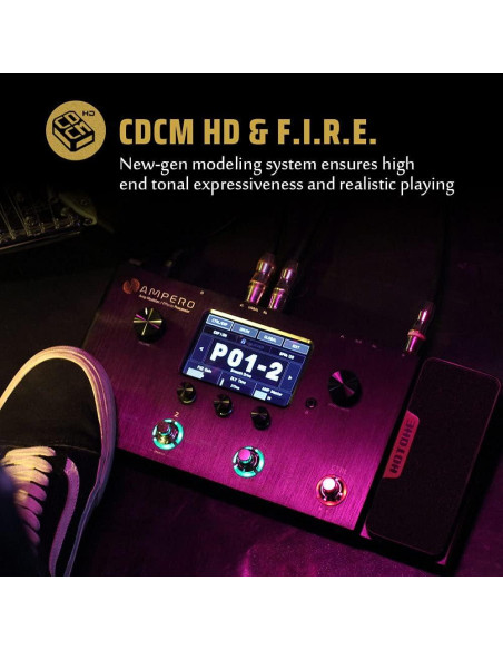 Hotone Ampero MP-100 Simulador de Amplificador y Efectos