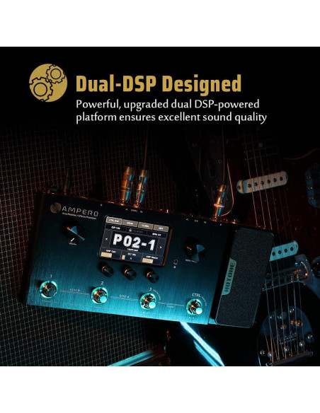 Hotone Ampero MP-100 Simulador de Amplificador y Efectos