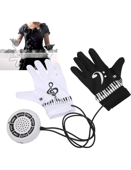 Guantes de Piano Electrónico Shanrya para Principiantes 215x150mm