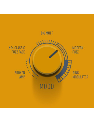 Pedal de Fuzz MOHO - Morphing Analógico con Octavador y MIDI
