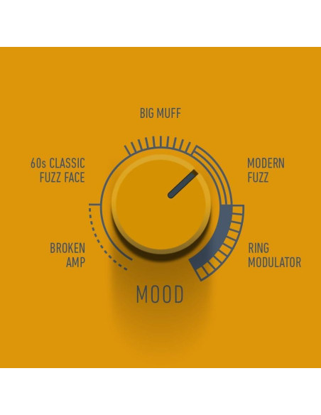 Pedal de Fuzz MOHO - Morphing Analógico con Octavador y MIDI