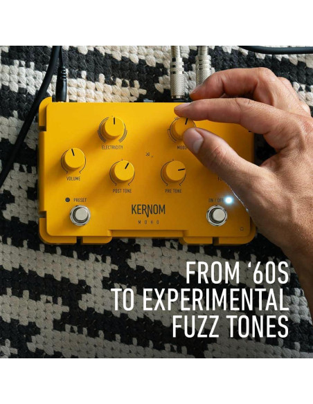 Pedal de Fuzz MOHO - Morphing Analógico con Octavador y MIDI