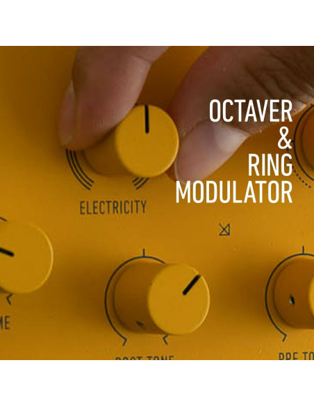 Pedal de Fuzz MOHO - Morphing Analógico con Octavador y MIDI