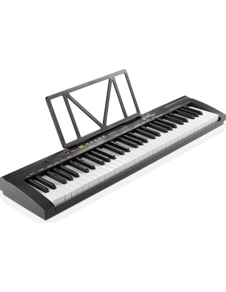 Piano Electrónico Digital Ashthorpe 61 Teclas para Principiantes
