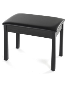 Banco de Piano Acolchado Yamaha BB1 - Madera Negra