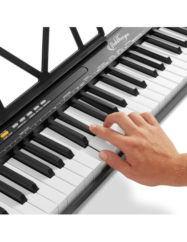 Piano Electrónico Digital Ashthorpe 61 Teclas para Principiantes
