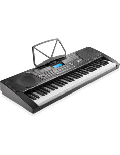 Piano Electrónico Digital Ashthorpe 61 Teclas Iluminadas Kit 2