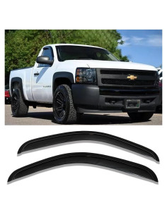 Viseras de Ventana Lateral Darodcar 2pcs para Silverado/Sierra