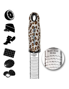 Rallador de Cítricos Microplane Premium Classic Leopardo 32x3.5cm 2