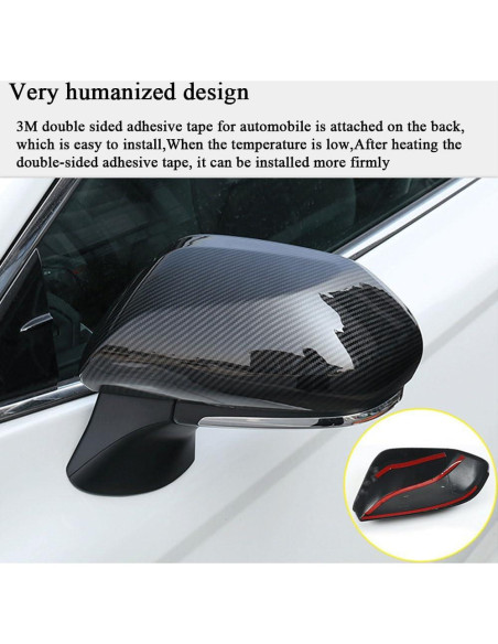 Cubierta Espejo Lateral Rifoda para Toyota Camry 2018-2025 ABS