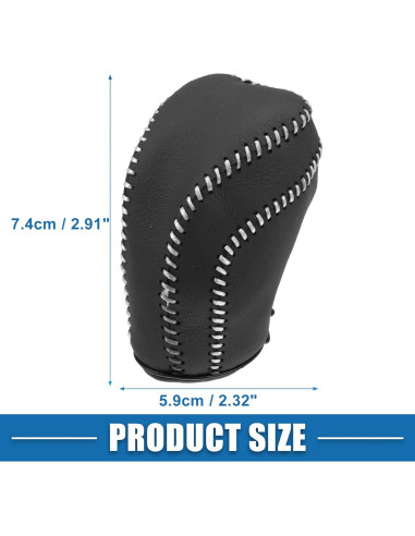 Cubierta de perilla de cambio Toyota Camry 2018-2023 Gris PU