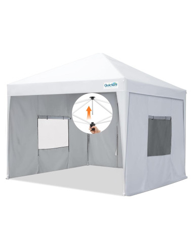 Carpa Plegable Quictent 3x3m Impermeable con 4 Paredes Laterales