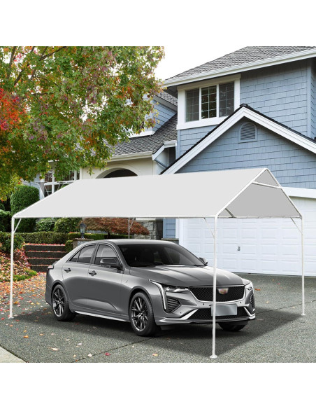 Cubierta de Toldo Eunika 10x6 m Impermeable y Anti-UV