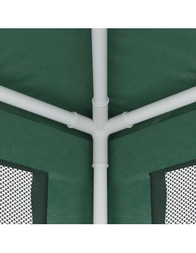 Carpa de Fiesta FUDUGEHMIOFWFJJ 2.5m Verde con Paredes de Malla