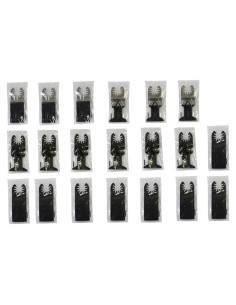 Hojas de Sierra Oscilante TECHTONGDA 20 Piezas para Madera y PVC
