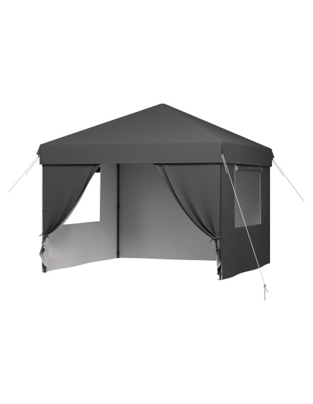 Carpa Plegable Takywep 3x3m Impermeable con 4 Paredes Laterales