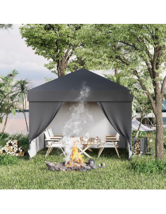 Carpa Plegable Takywep 3x3m Impermeable con 4 Paredes Laterales 2