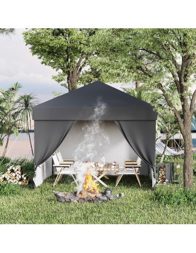 Carpa Plegable Takywep 3x3m Impermeable con 4 Paredes Laterales