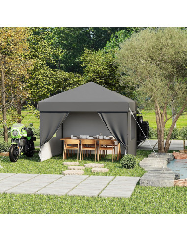 Carpa Plegable Takywep 3x3m Impermeable con 4 Paredes Laterales