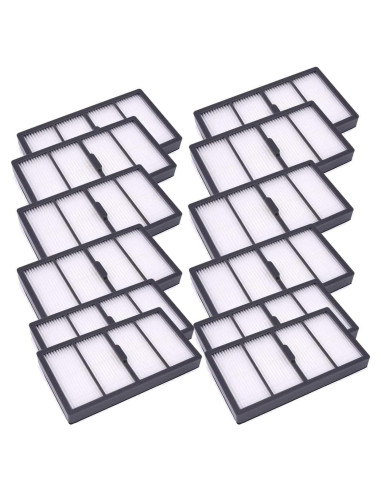Filtro Hepa de Reemplazo para iRobot Roomba S9 S9+ 12 Pcs