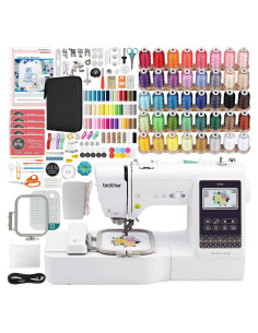 Máquina de Bordado y Costura Brother SE700 4"x4" con Accesorios