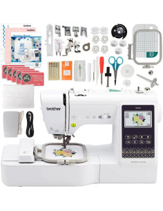 Máquina de Bordado y Costura Brother SE700 4"x4" con Accesorios 2