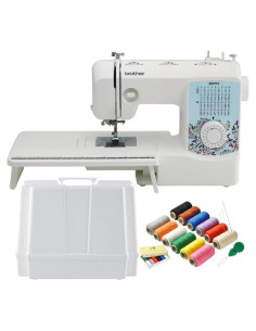 Máquina de Coser y Acolchar Brother XR3774 con Mesa Ancha y Estuche
