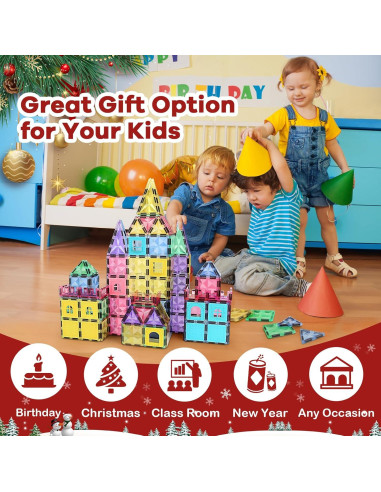 Bloques Magnéticos 36 Piezas ZheJiang para Niños 3+ Años