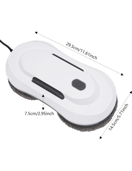 Robot Limpiador de Ventanas Pinkelin 2800 Pa Automático 20-30m