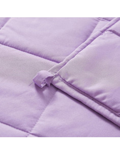 MOTRIP Manta con Peso Refrigerante 3.18kg 122x183cm Púrpura 2