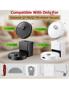 Accesorios de Reemplazo Chrostion para Roborock Q7 M5+ 2