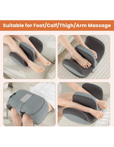 Masajeador de pies Giantex GT-10032US, 3 intensidades, calor