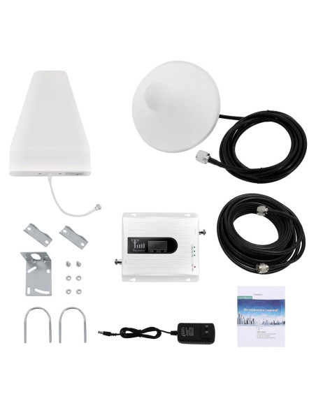 Amplificador de Señal Móvil TTOUOI BI-6118 900/1800/2100MHz